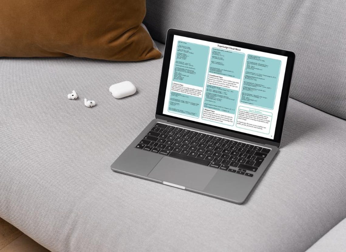 Typescript Cheat Sheet for Beginners - Learn Typescript Basics Key ...