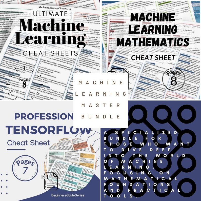 Machine Learning Master Bundle all 3 Guides