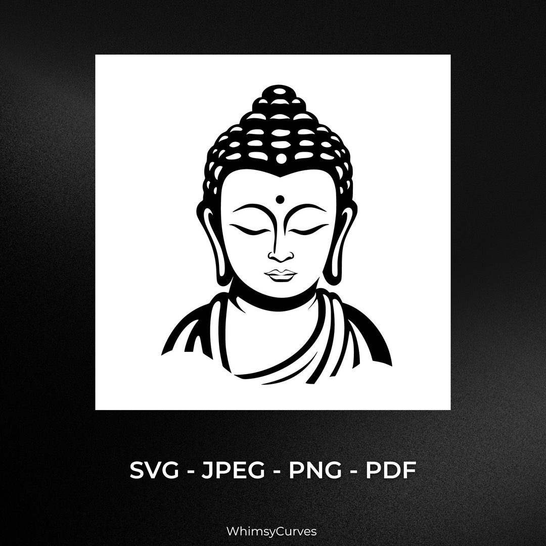 Buda en vector svg, pdf, jpeg, png descarga digital instantánea - Etsy ...