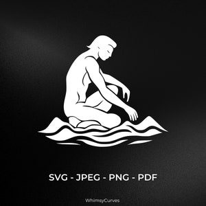 Signe du zodiaque Verseau en vecteur (svg, pdf, jpeg, png - téléchargement numérique instantané)