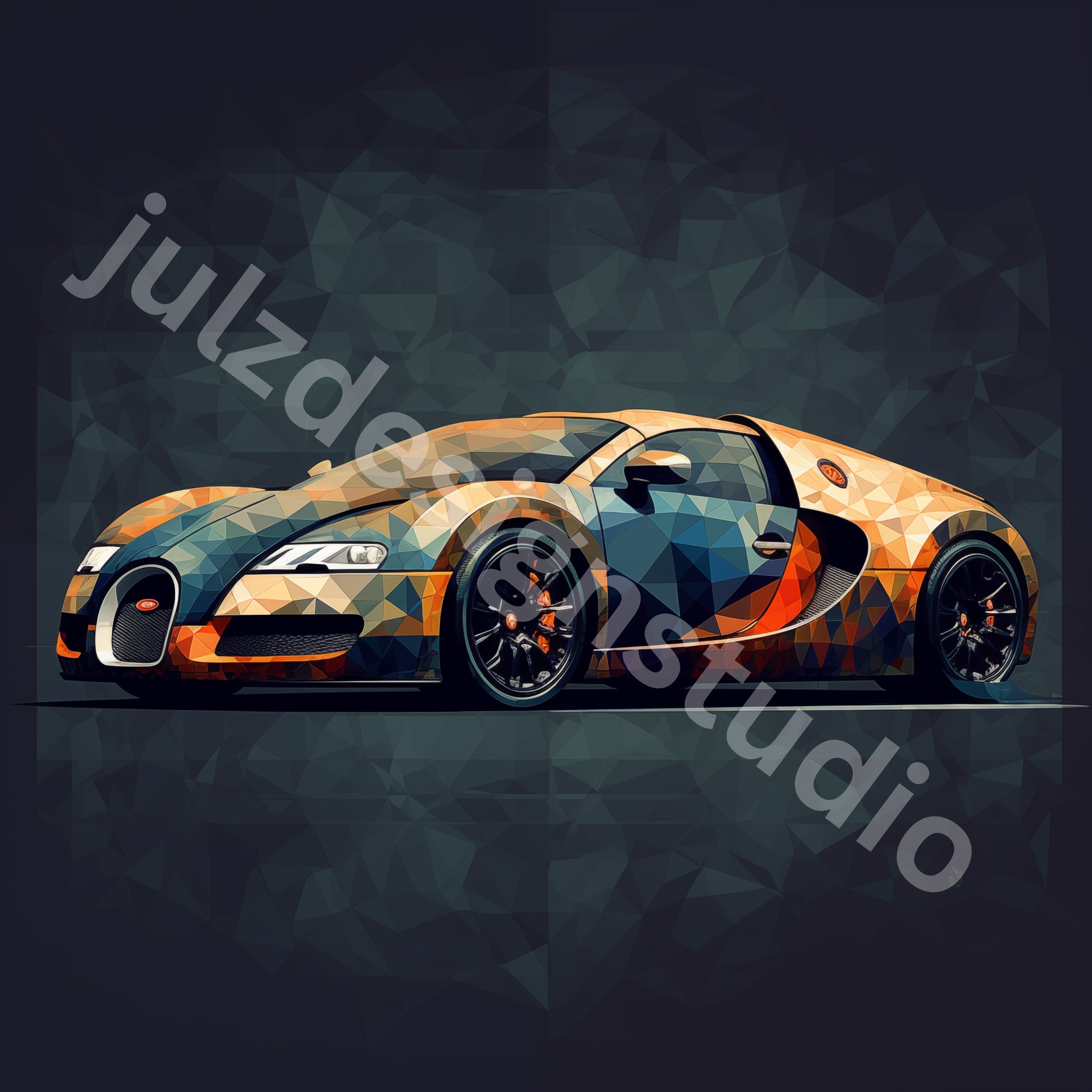 Bugatti wallpaper - Etsy 日本, image size:2700x2700