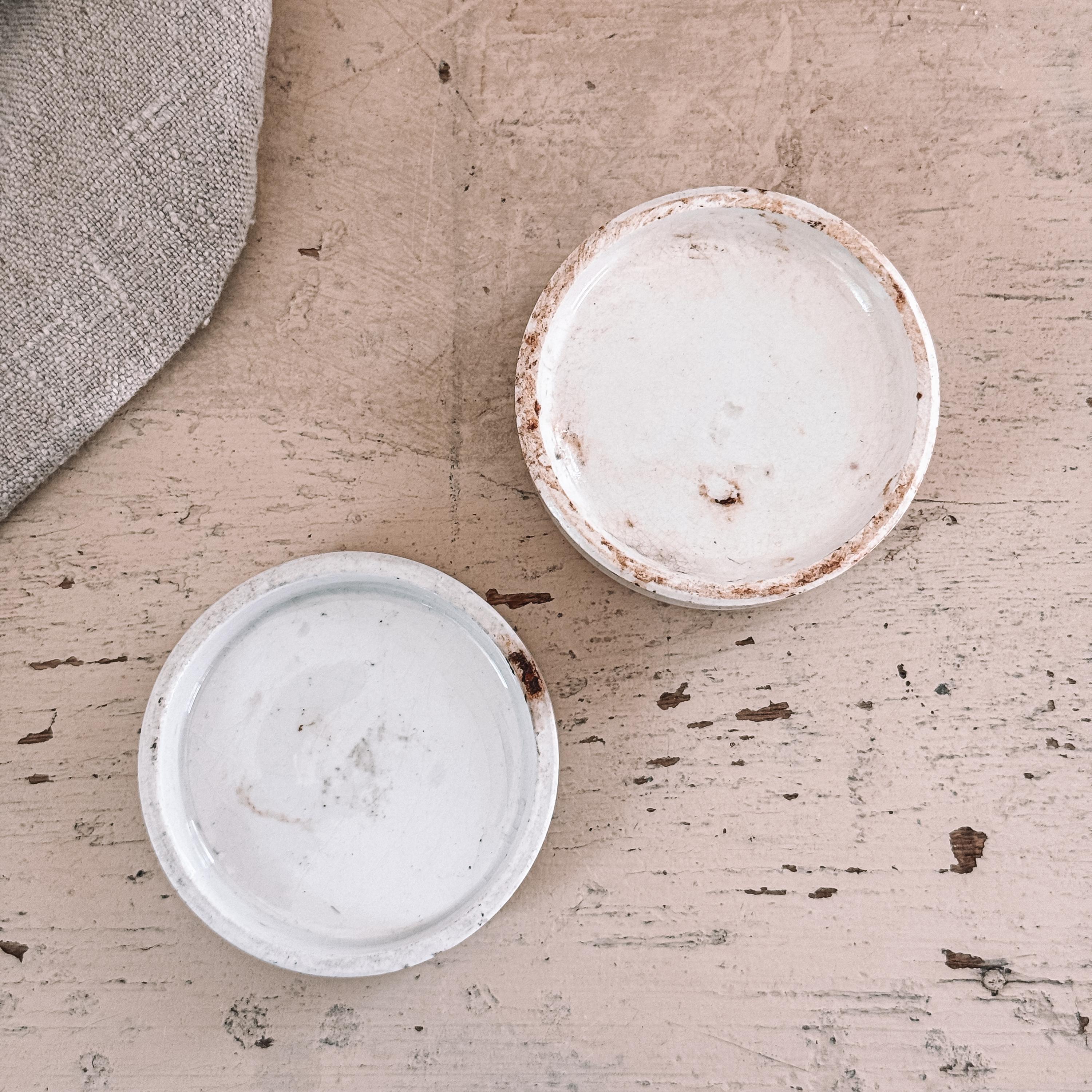 Savars アレカナッツ歯磨き粉 アイアンストーンポット | アンティーク