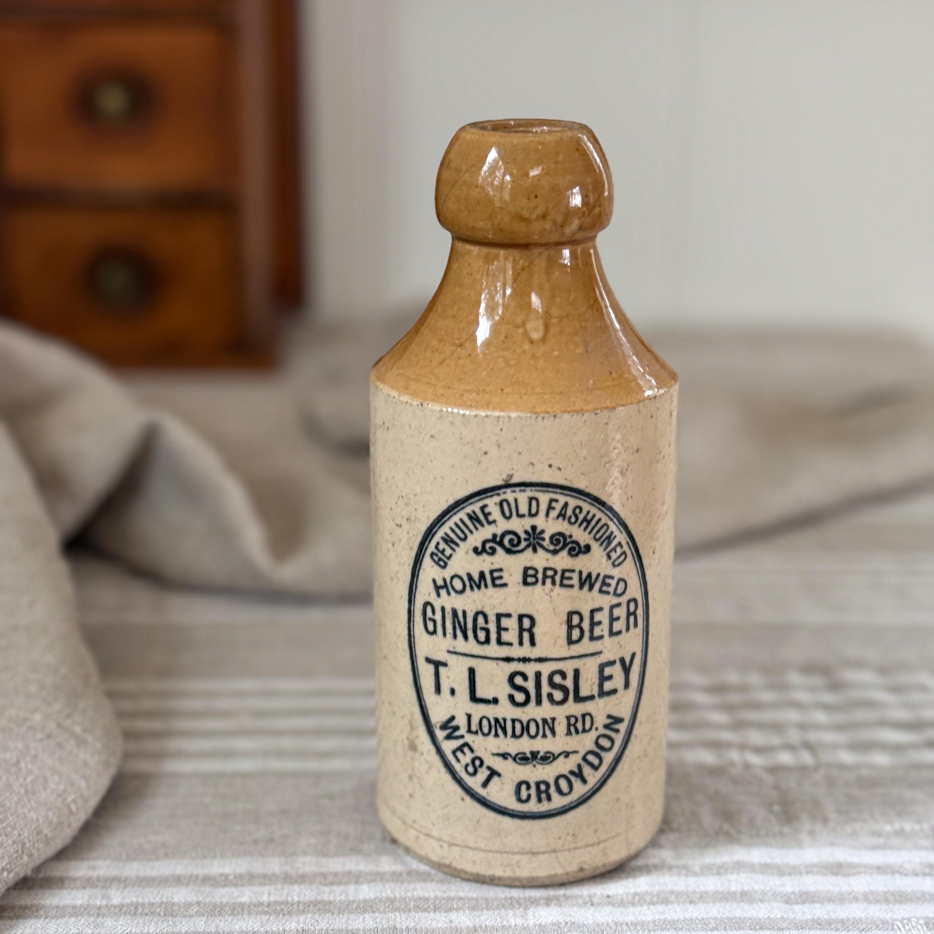 Antique London Ginger Beer Bottles - Etsy