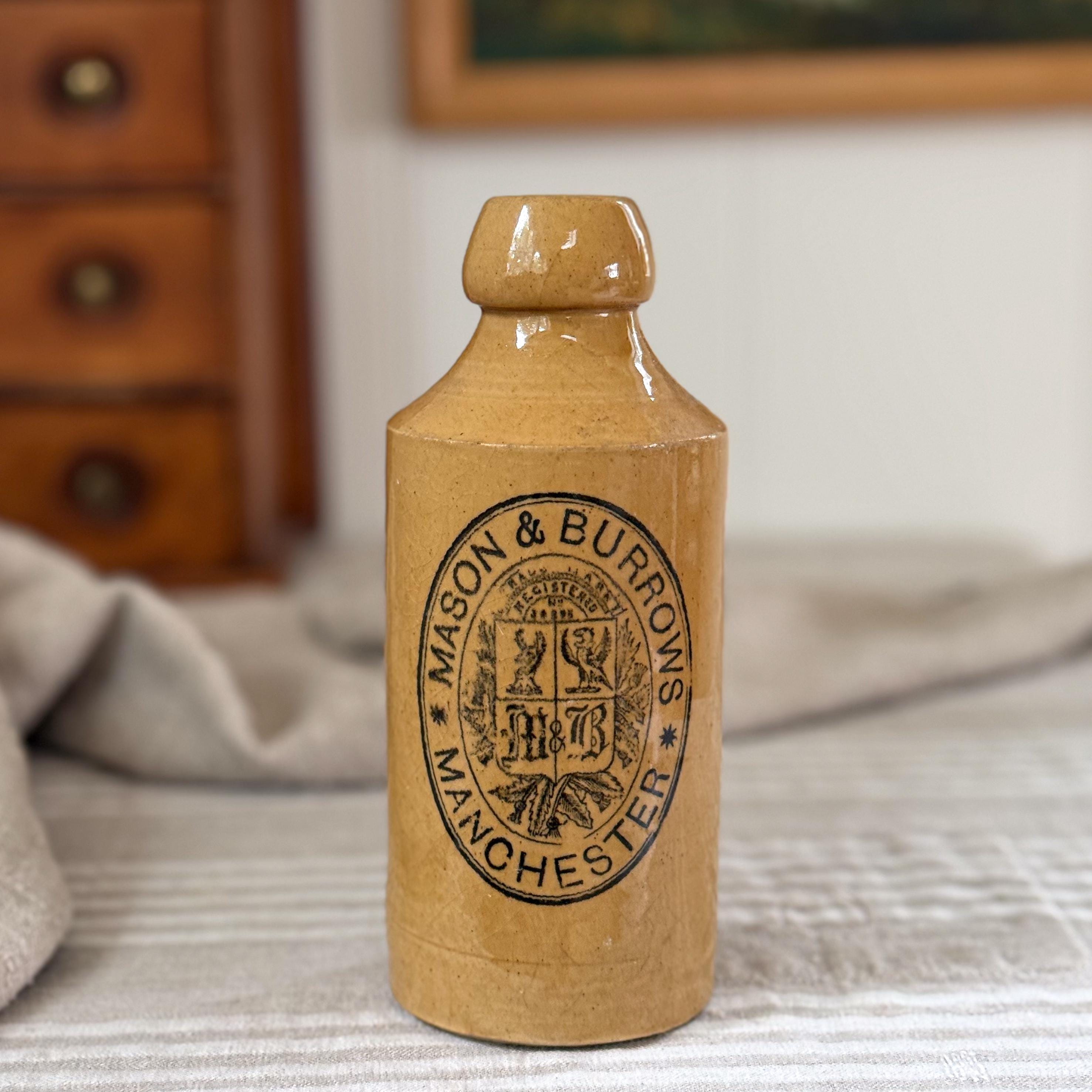 English Stoneware Bottles - Etsy