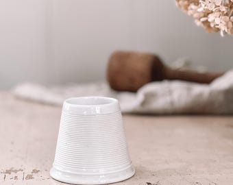 Acendedor de fósforos vintage em pedra de ferro | Decoração para casa de campo