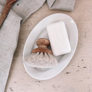 Antique Ironstone Platter | Ironstone Dish | Soap Dish | Small Ironstone Serveware Platter | Modern Farmhouse, Cottage core, Vintage Kitchen