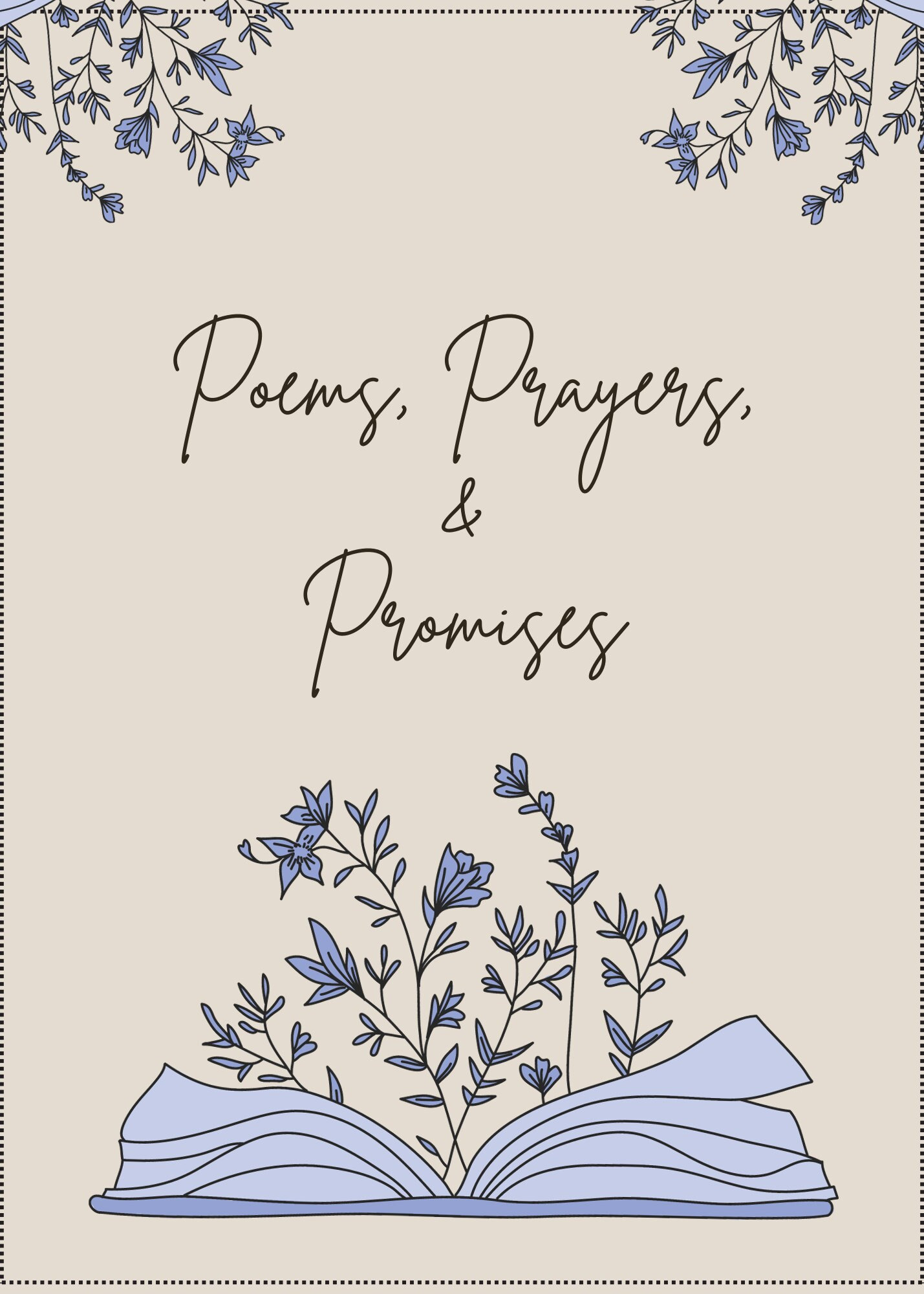 Printable Poems Prayers and Promises Sign 8x10 - Etsy