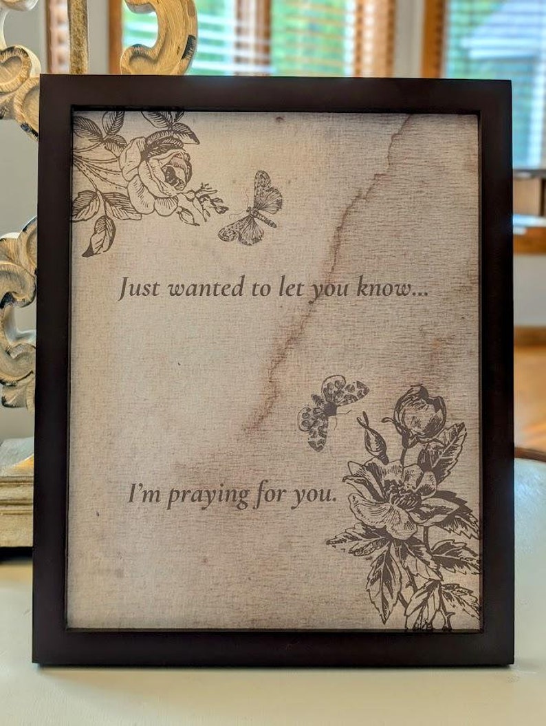 Instant Download Printable I'm Praying for You Artwork 5x7 8x10 - Etsy