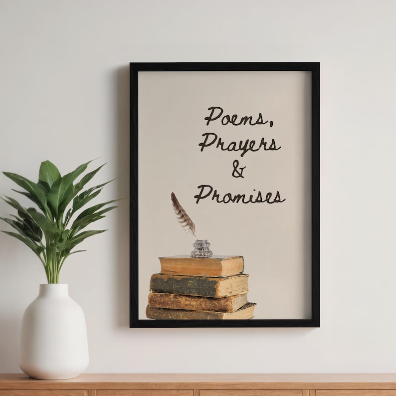 Instant Download | Printable Artwork | Poems Prayers and Promises ...