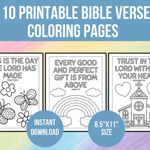 Sunday School Coloring Pages, Preschool Bible Verses, Homeschool & Church Coloring Sheets, Bible Activities, Christian Scripture For Kids