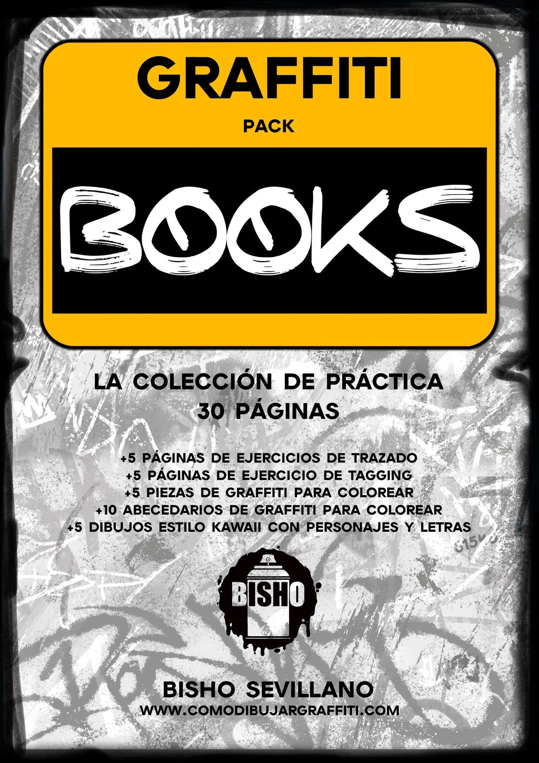 GRAFFITI Pack Books 1 Graffiti Book PDF to Download and Print - Etsy