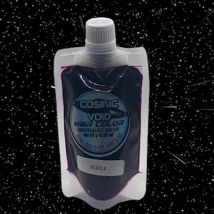 Cosmic Void Hair Color Semi Permanent Nebula Purple Hair Dye Vegan Cruelty Free