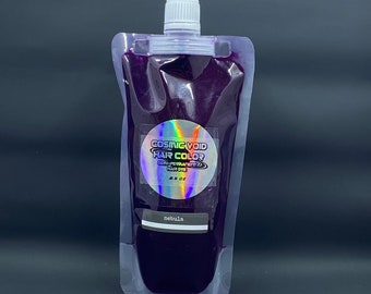 Cosmic Void Hair Color Semi Permanent Nebula Purple Hair Dye Vegan Cruelty Free