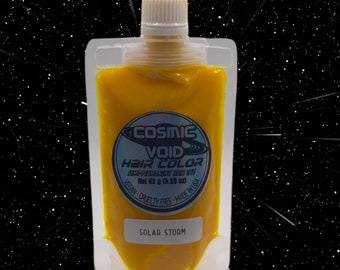 SOLAR STORM Yellow Semi Permanent Hair Dye