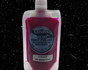 RUBIDIUM Neon Pink UV Reactive Semi Permanent Hair Dye