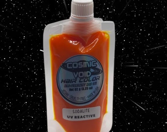 SODALITE Hot Orange UV Reactive Semi Permanent Hair Dye