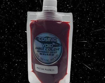 MARTIAN MADNESS Brilliant Red Semi Permanent Hair Dye