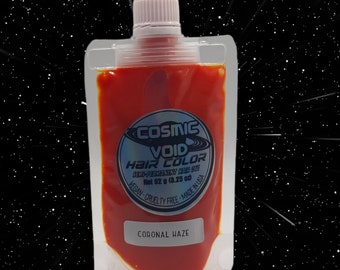 CORONAL HAZE Orange UV Reactive Semi Permanent Hair Dye