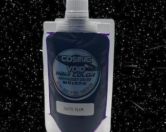 PLUTO PLUM Dark Purple Semi Permanent Hair Dye