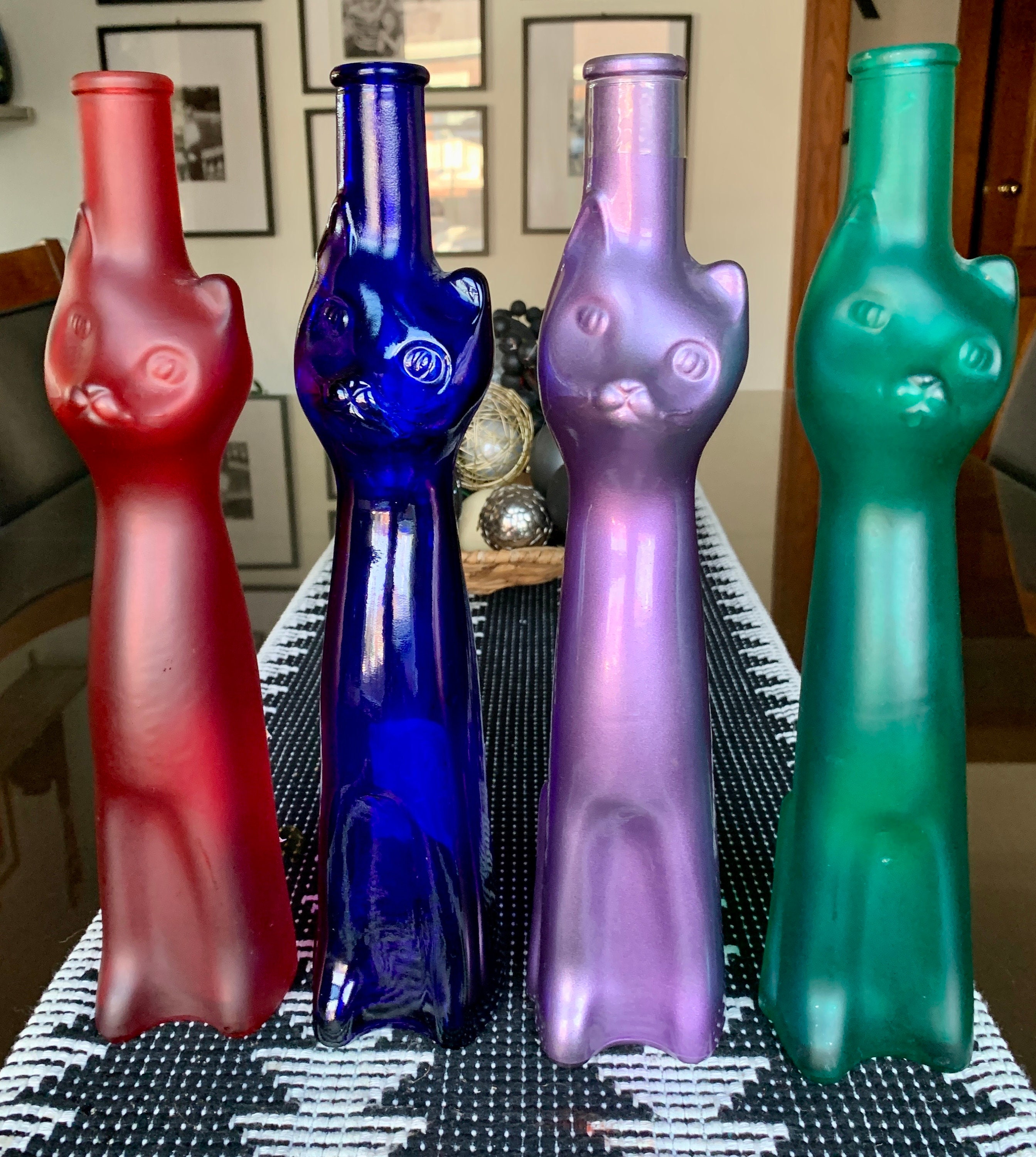 Vetreria Etrusca glass cat bottle ネコ ボトル お 得 な 通販 サイトキッチン・日用品・その他 - Vetreria Etrusca