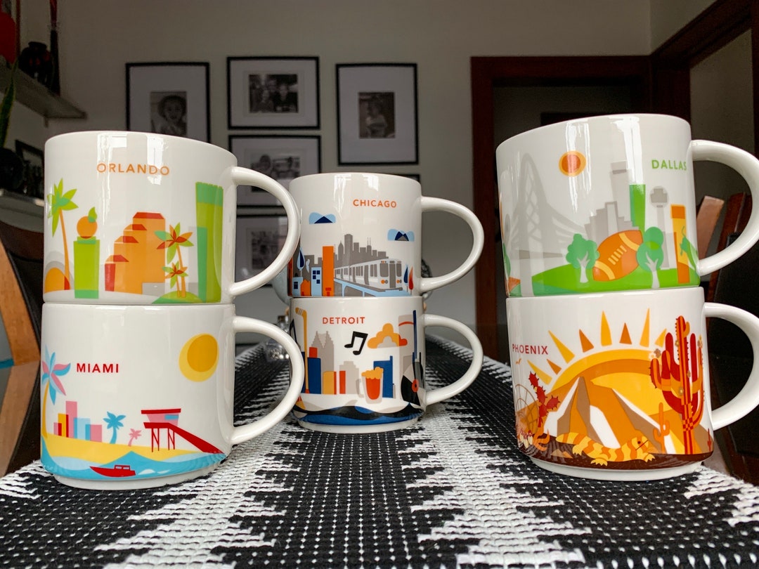 you are here collection Starbucks