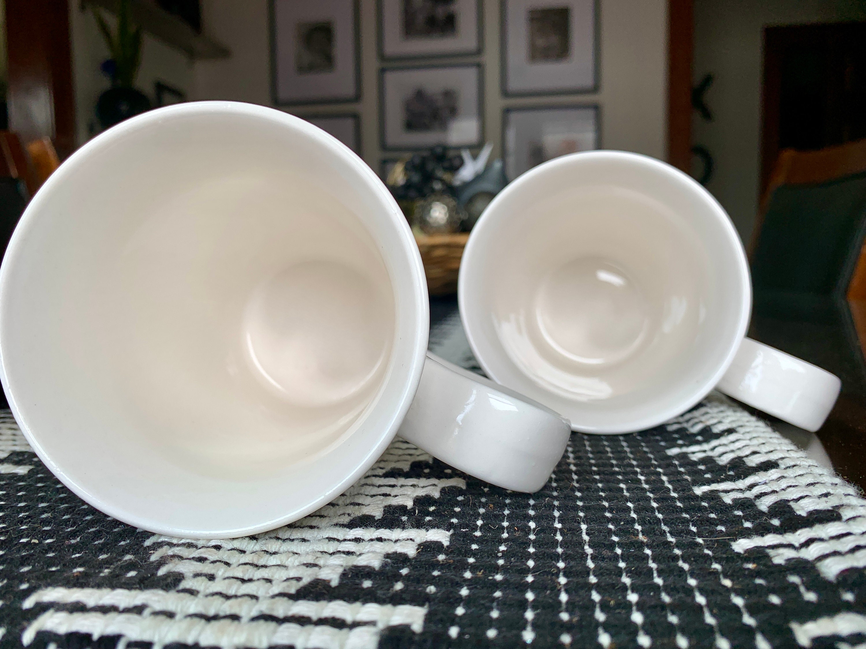 Unused Vintage 10 fl oz GRYPHONWARE Ceramic Novelty Card Deck Coffee Mugs  c.1970-80s Bridge/Poker Gift Sold Individually OR as Sets