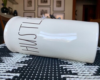 Mug de voyage en grès fait main avec couvercle en silicone - 250 ml