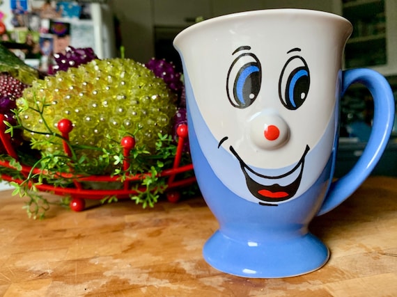 Unused Vintage 8 Floz Tri-toned GRYPHONWARE 3-D Novelty Blue Ceramic Mug  W/protruding Nose & Pedestal Base; 90s Collectible Funny Face Mug - Etsy  Ireland