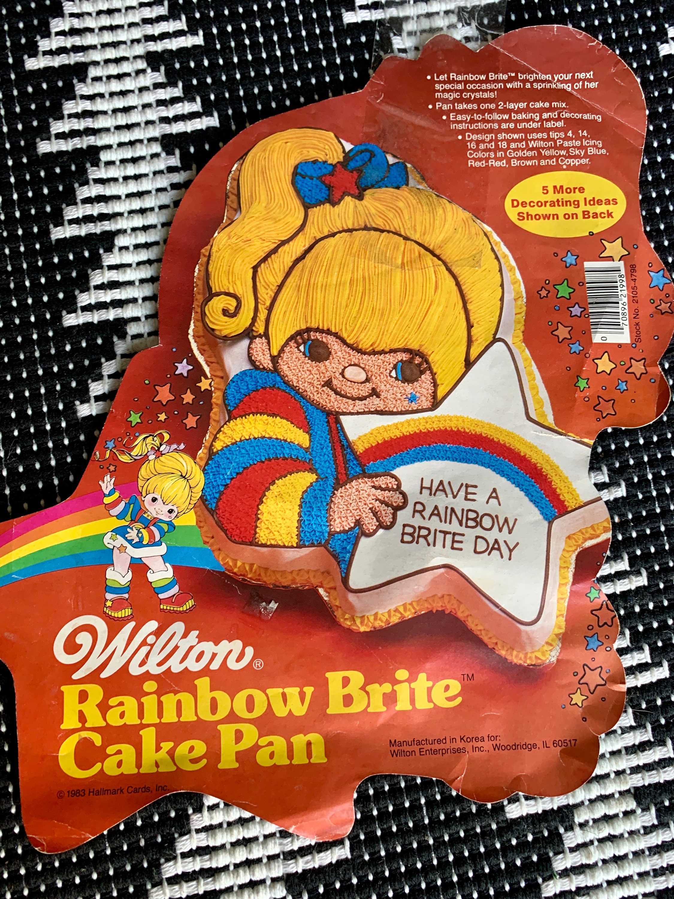 Kit De Fête Rainbow Brite 2003 - 13 Pièces Pour 8 Personnes - NEUF