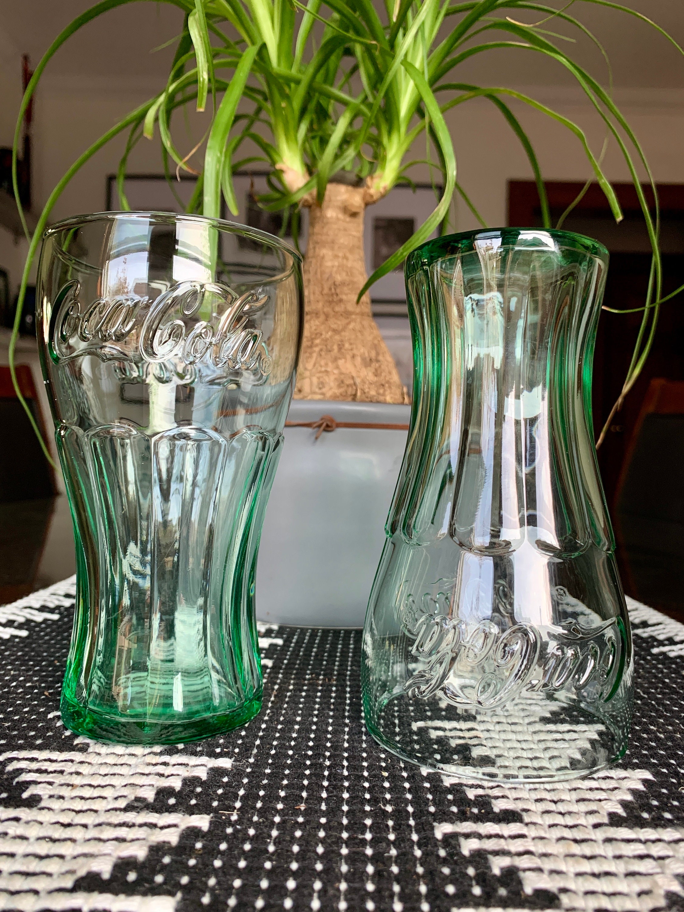 Unused Pair of Handblown 14 Floz Collectible Recycled Unused Pair of Handblown 14 Floz Collectible Recycled
