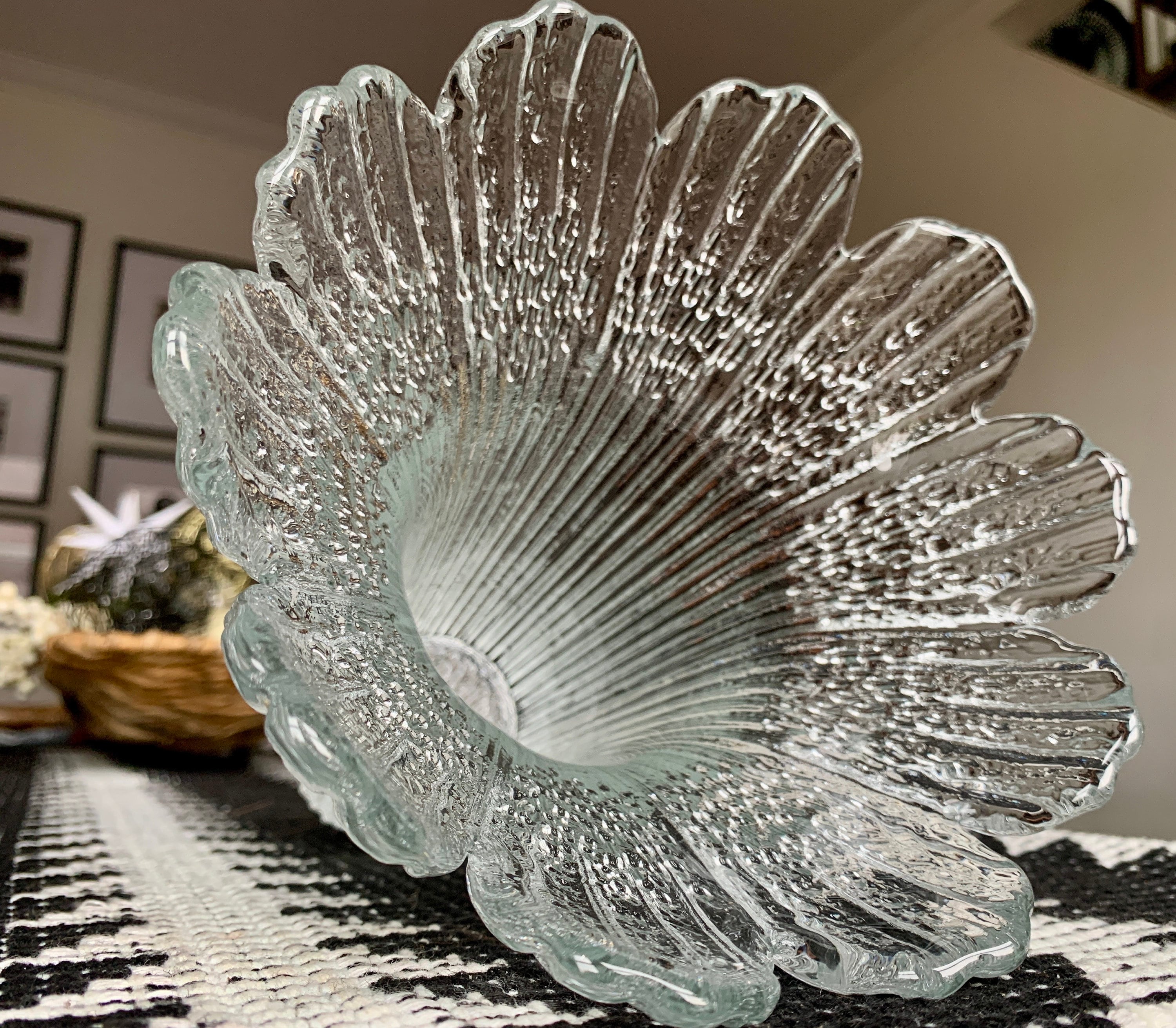 Mid-century 7 1/4”x 7” LASISEPAT MANTSALA of Finland Textured Art