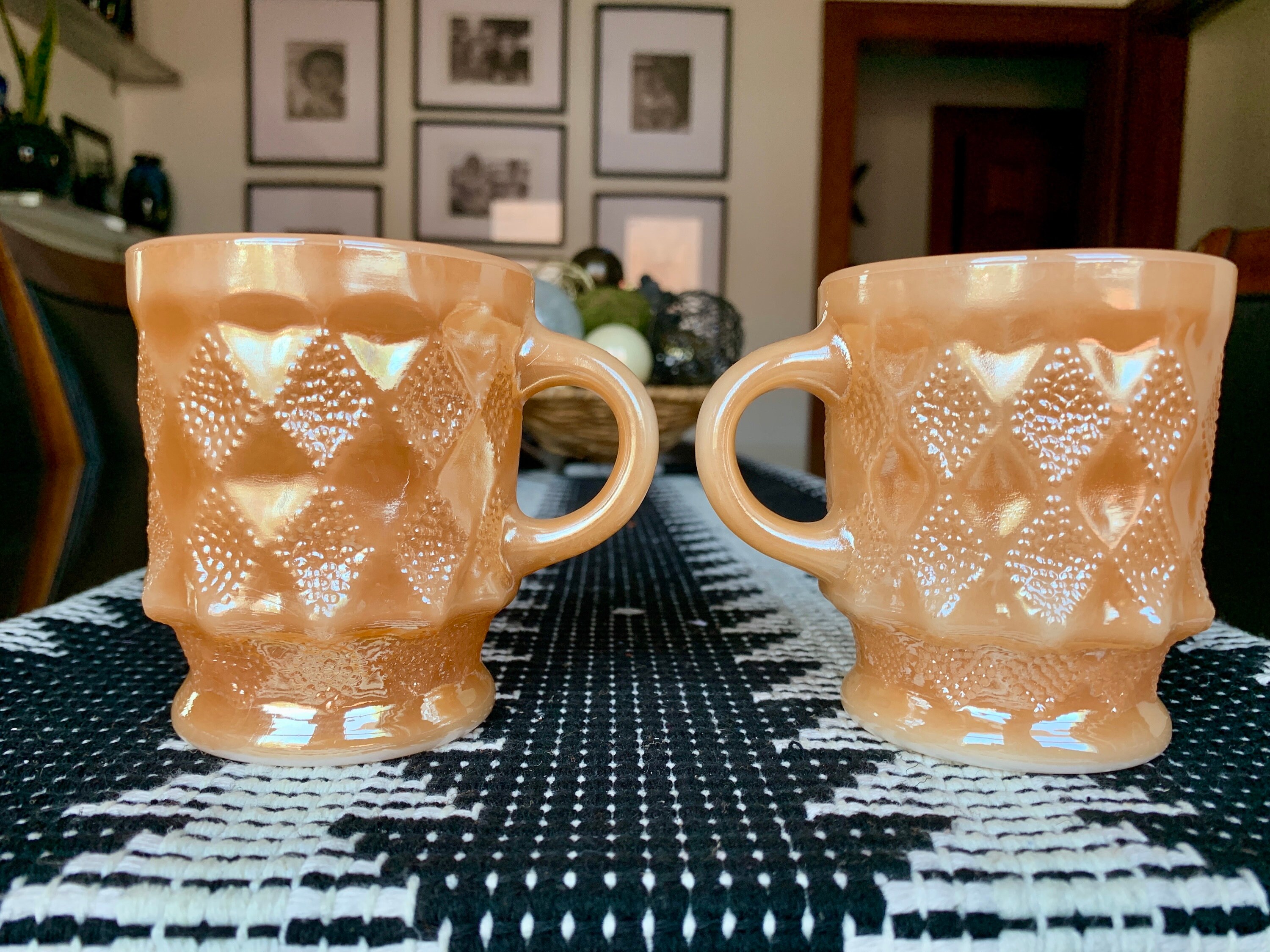 Fire King Mug Pair - Etsy
