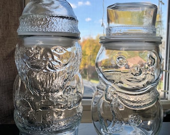 Hanna's Handiworks Bocal à Biscuits Bonhomme De Neige Givré – Décoration Joyeuse Pour Le Rangement De La