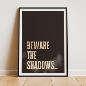 Impressão de tipografia Impressões de Halloween Arte de parede assustadora Decoração de Halloween Arte vintage de Halloween Assustador Arte de parede para impressão de Halloween DOWNLOAD DIGITAL