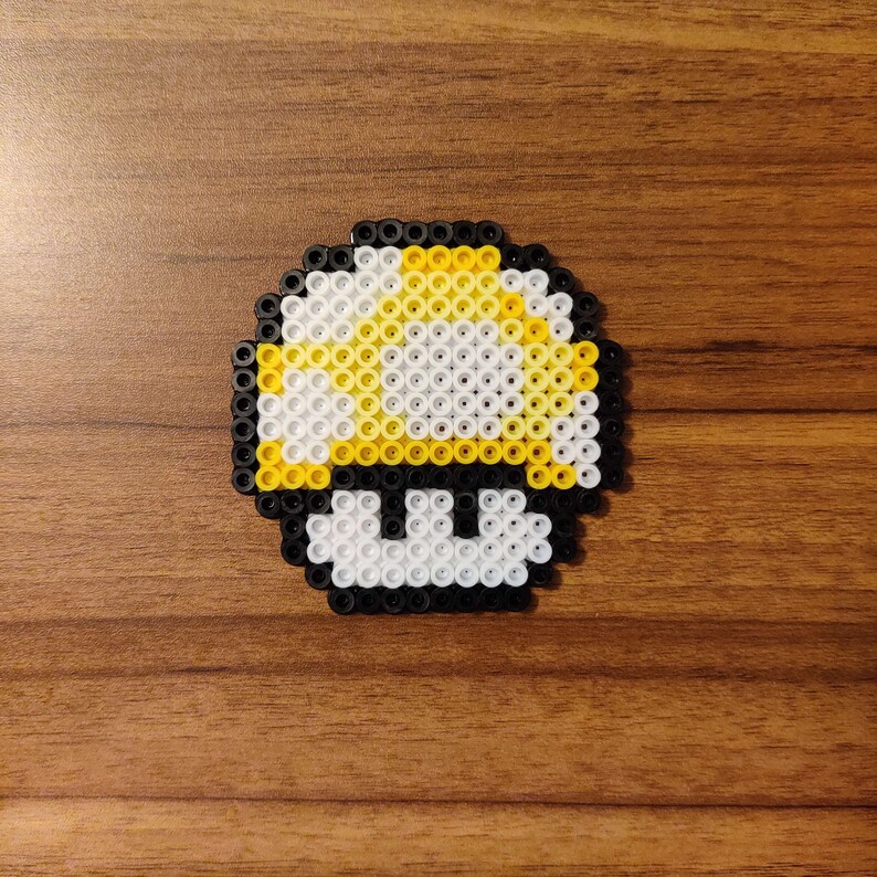 Mario Mushroom Perler Beads Etsy Australia