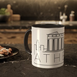 Athens Skyline Mug