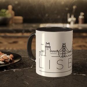 Lisbon Skyline Mug