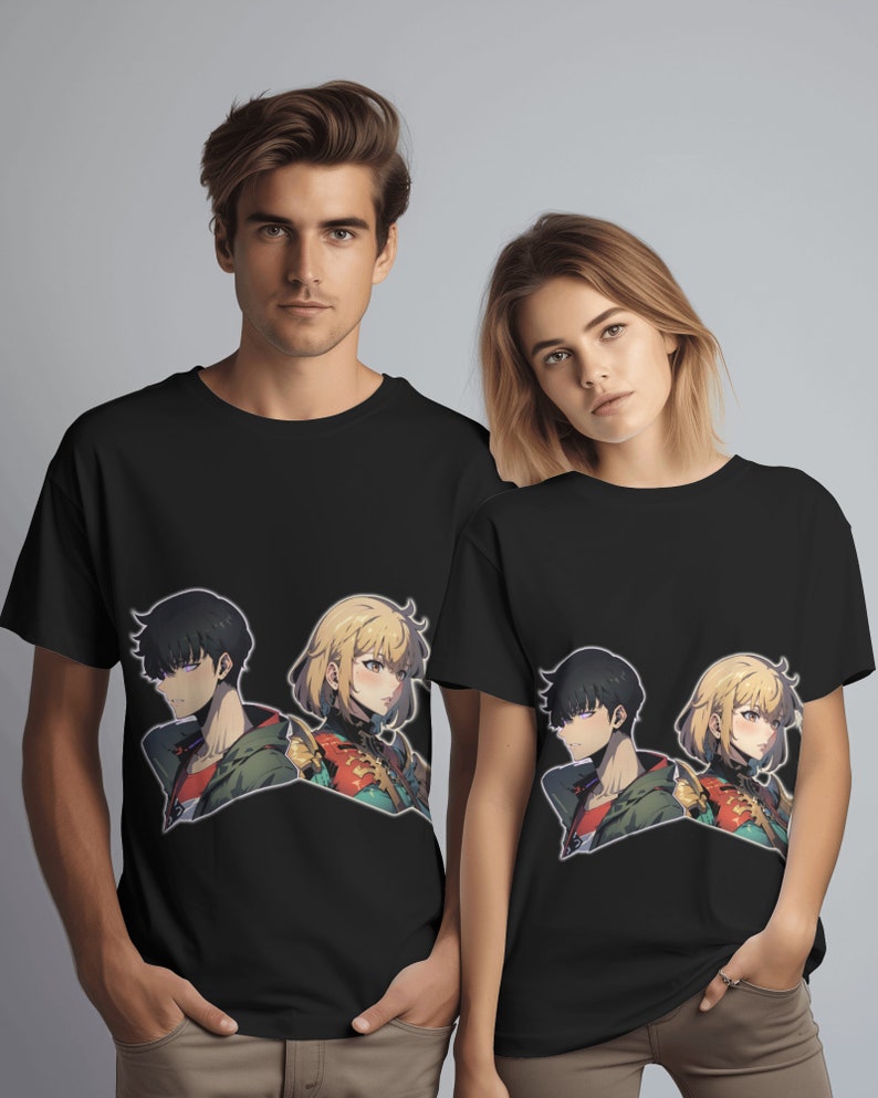 T-shirt Anime Solo Leveling Jinwoo/Sung Jinwoo - Cadeau Fan - Modèle 363