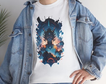 Unisex Heavy Cotton Tee | Unique Anime Art | Anime T-Shirt Collection | Anime Tee | Anime tshirt waifu | Unisex | Waifu t-shirt | AniCharm