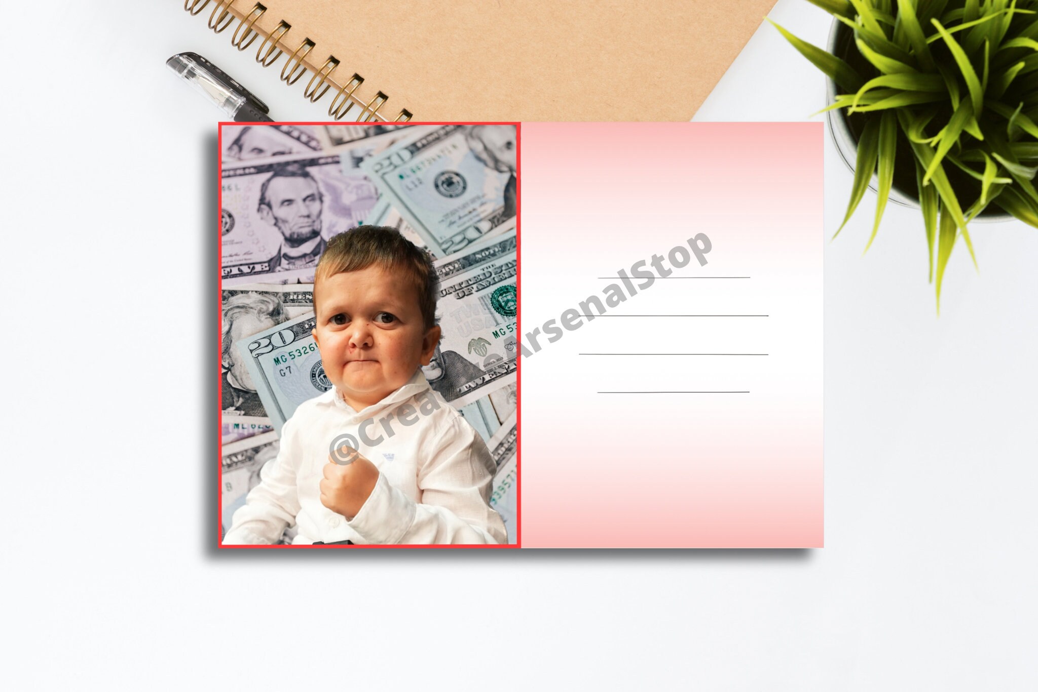 Printable Birthday Card Hasbulla| Hasbulla Happy Birthday Card. - Etsy