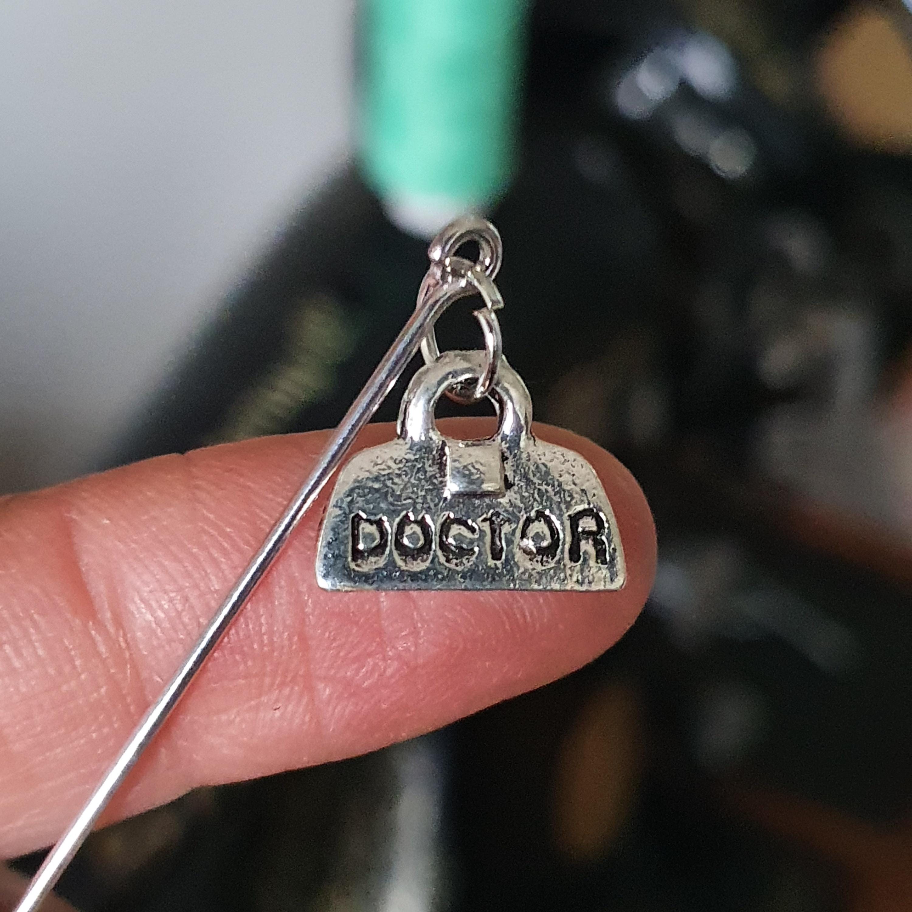 3 Doctor Pins in a Gift Box | Neuron Stethoscope Doctor's Bag | Dr ...