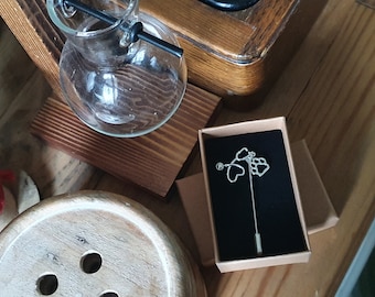 Pin de veterinario con forma de pata de estetoscopio / Regalo para veterinario
