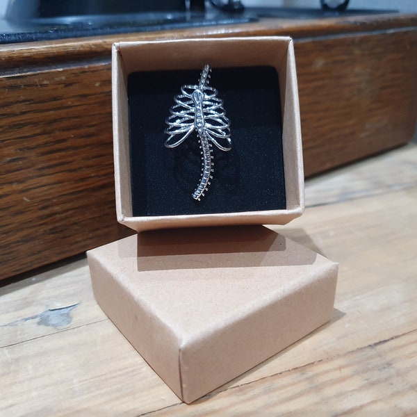 Rib Cage Brooch, Medical Students, Doctors, Surgeons, Nurses, Teachers, Chiropractor, Graduates, Biology, Anatomy, Halloween.