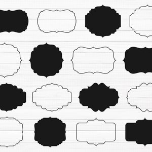 Frames SVG Bundle, Tags Svg for Cricut, Vintage Frames Svg, Shapes Svg, Labels Svg for Cricut, Borders and Frames Svg, Label Template