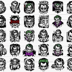 Joker SVG, Clown Joker Svg, Evil Joker Svg, Joker Smile Svg, Dark Joker Svg, Joker Art Svg, Villain Joker Svg, Scary Joker Svg, Joker Png