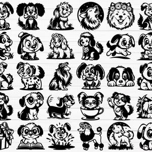 Cute Dog SVG, Cartoon Dog Svg, Puppy Svg, Cute Puppy Clipart, Peeking Dog Svg, Puppies Svg, Funny Puppy Svg, Cartoon Dog Png