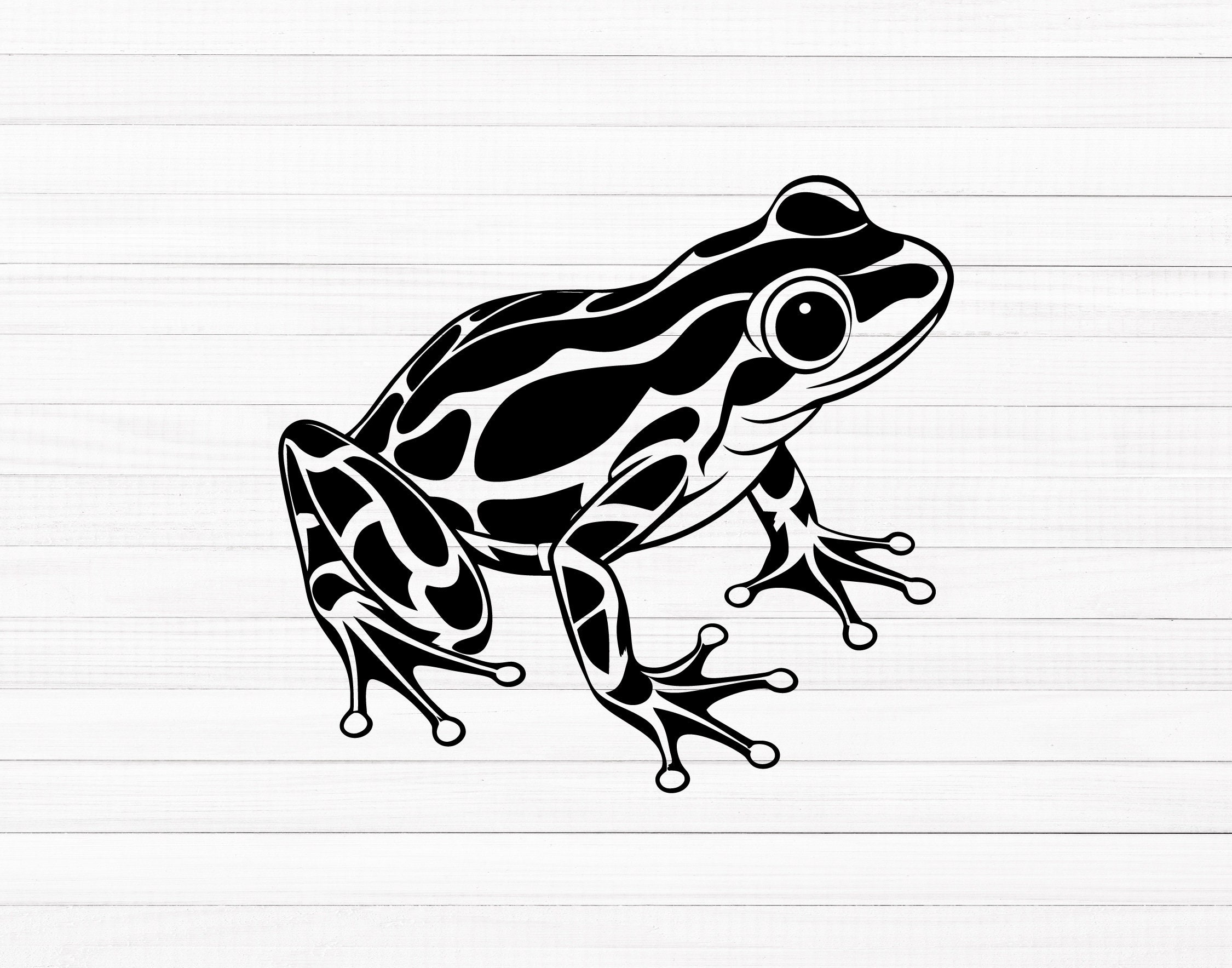 Vector Files Frog Frog SVG Bundle, Poison Dart Frog Silhouette, Cute Tree Frog Clipart ...