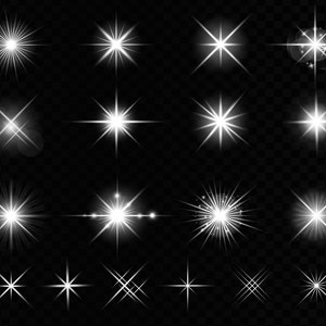 SPARKLE PNG - Glitter Effects, Transparent Background, Shine Collection Clipart, Sparkle and Shine Png, Sparkles Digital, Sparkle Stars