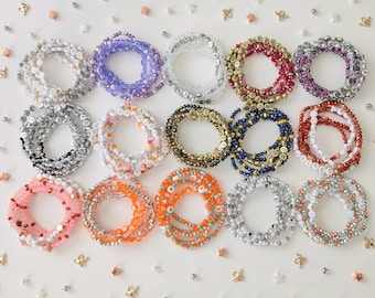 Pulseiras da Amizade Artesanais Inspiradas em Variações de Showgirl