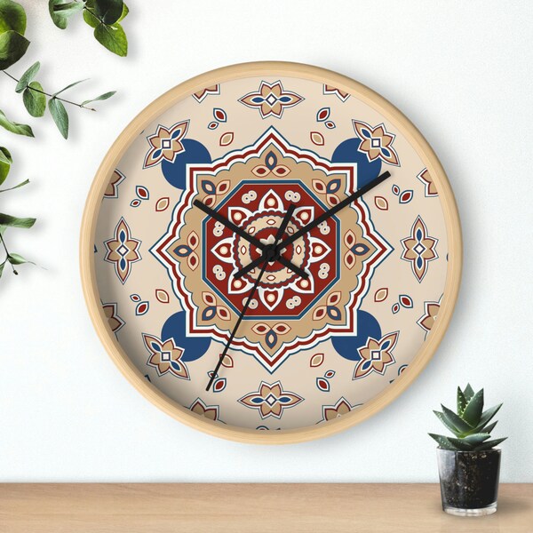 Wall Clock Print Etsy
